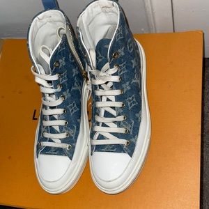 Louis Vuitton Denim Sneakers